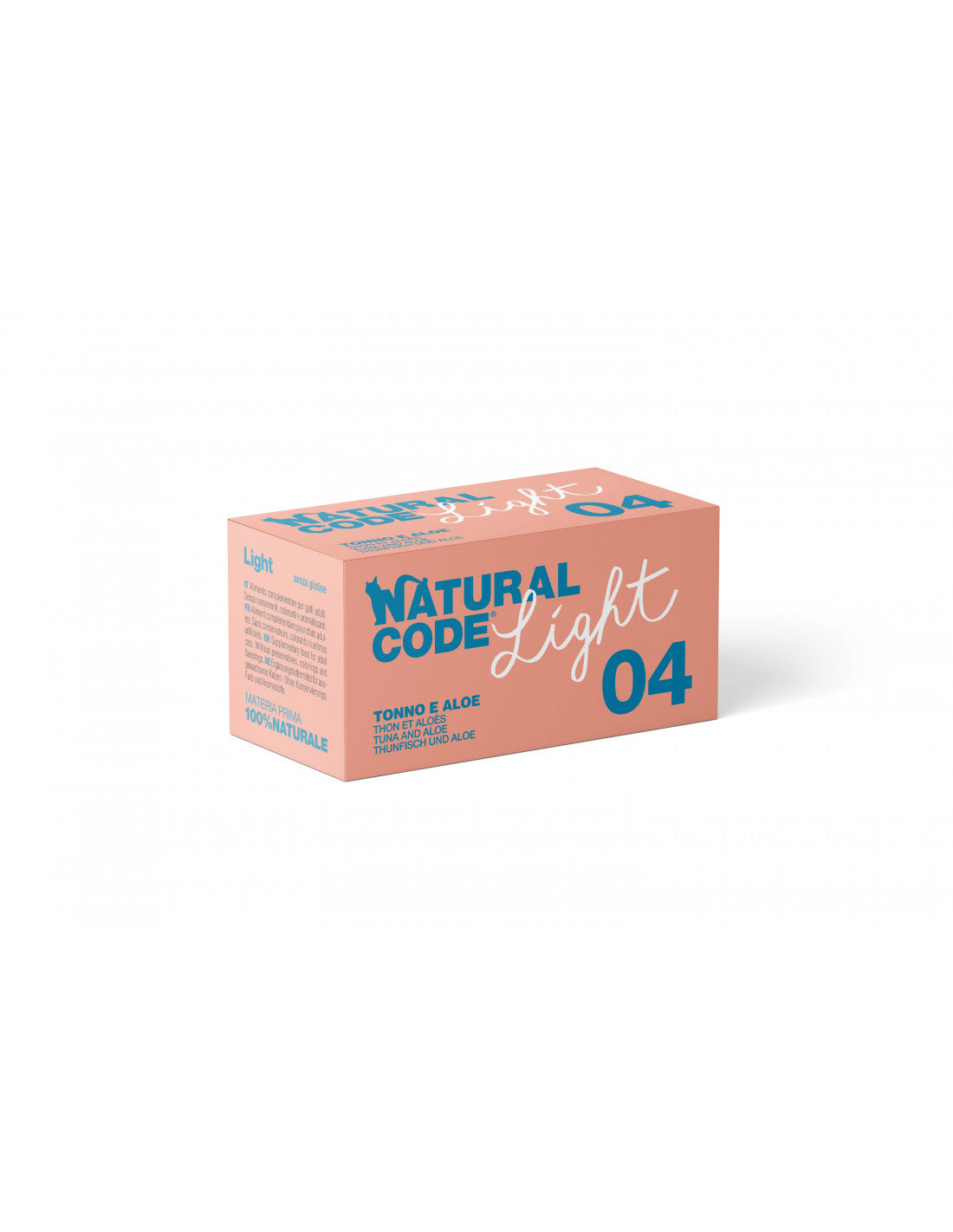 Natural Code 04 Light Tonno e Aloe 4x70g Umido per Gatti Natural Code 04 Light Tonno e Aloe 4x70g Umido per Gatti